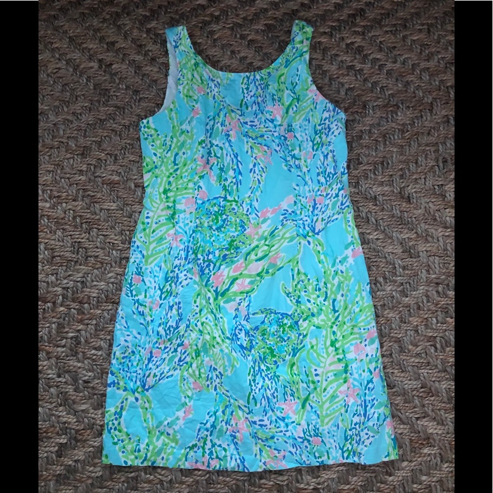 EUC 14 Lilly Pulitzer blue heaven Cathy shift